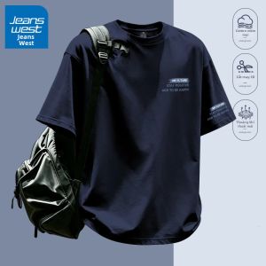 Jeanswest | Áo Thun Cotton Tay Ngắn Nam Thời Trang Phong Cách Dễ Dàng