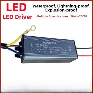 Yaming LED Driver Power Supply 50W 100W 200W Spotlight Explosion Proof Lamp Road Light Module Lamp Parts Remote Control Switch