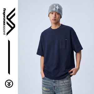 FINGERCROXX | Trendy Pocket Design Mens Short Sleeve T-Shirt