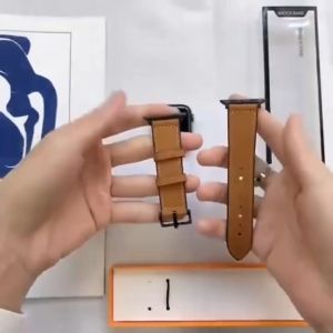 Dây Đeo Da Thật 40/44/38/42mm Dành Cho Đồng Hồ Thông Minh Apple Watch Series 7 6 SE 5 4 3 2 41mm 45mm