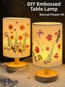 DIY Graduation Gift Pressed Flower Night Light
