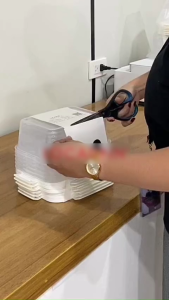 Nearra 6 Pieces Lunch Box Airtight Cover Fresh Keeper Food Container Plastic  Microwave Oven Safe