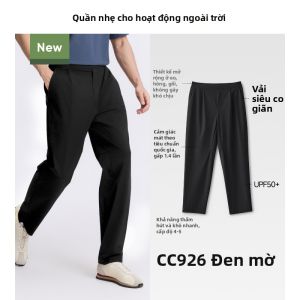 Beneunder | Quần Đi Bộ Dẻo Đai Chống Mài Mòn Kiểu Cắt Thẳng