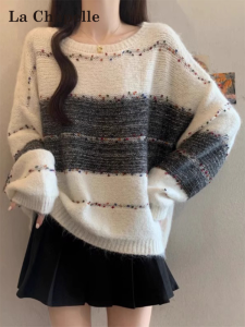 La Chapelle | Relaxed Casual Long Sleeve Knit Sweater