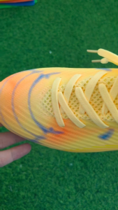 Fast delivery soccer shoes Football Shoes Football Boots comfortable size37-43 orange Outdoor