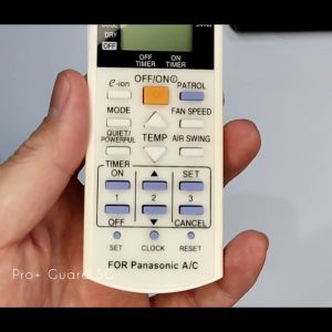 [SG] Replacement Panasonic (Singapore) Panasonic Aircon Remote Control A75C2817 A75C3060 A75C3182 A75C2913 A75C3298 Air con Air Conditioning