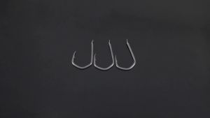 Hirisi 100pcs PTFE Coated Fishing Hooks High Carbon Steel Barbed Carp 7019 High Quality Fishing Accessories Novelties