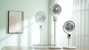 [1-year warranty ] Rotatable Charging fan Retractable Remote control wireless Kipas berdiri stand Fan with light Desk Berdiri jadual ketinggian laras Room Office  风扇