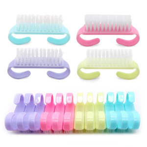 10/20/50/100pcs Handle Grip Nail Brush Fingernail Scrub Cleaning Nail Brushes Cleaner Nail Scrubber Bulk for Men Women JEARLYU