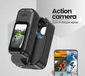 Camera Hành Động Mini 4K HD Ultra X50 Pro Chống Nước Nhỏ Gọn Dành Cho Vlog Và Quay Phim Ảnh Tích Hợp WiFi