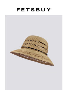 Retro Chain Decorative Perforated Fisherman Hat