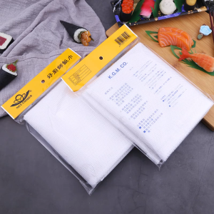 100x150cm Steamer Mesh Cloth Steamed Rice Towel Reusable Steamed Sushi Rice Net Towel Mat Non-Stick