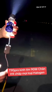 Đôi bóng đèn pha led bi cầu mini T9 chân H4 bản mẫu mới cao cấp dùng cho ô tô xe tải (1 đôi)