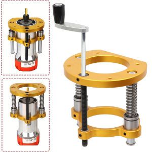 For 65mm Precision Router Lift For DIY Insert Plate - DIY Workshop Upgrade Can Achieve Manual Desktop Lifti Woodworking Tool