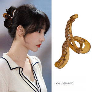 Large Size Shark Hair Clip Womens Summer Hair Accessories Elegant Hair Grips Fashionable Hair Clamps Stylish Hair Accessories