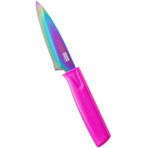 Kuhn Rikon | Sharp Titanium-Coated Portable Home Stainless Steel Fruit Knife