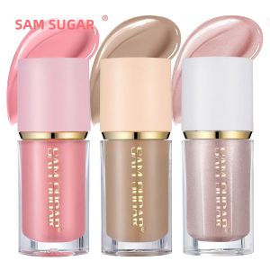 Phấn Tạo Khối Dạng Lỏng SAM SUGAR Matte Pearl Highlighter Che Khuyết Điểm Đa Chức Năng Làm Sáng Tạo Màu Má Dễ Dàng 8ml Kích Thước Đầy Đủ