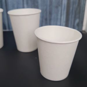 Paper Cup Putih Polos 65 / 8 / 9 oz / Tea Cup / Gelas Kopi / Gelas kertas / Paper Hot Cup (50 pcs)