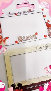Foto Frame Magnet kulkas VALENTINE - Hadiah VALENTINE