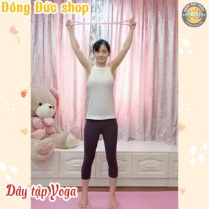 Dây Tập YoGa Co Dãn - Chất Liệu Silicon Đàn Hồi - Tập Cho Tay Lưng Vai Chân - Tập Thể Dục Toàn Thân Tại Nhà