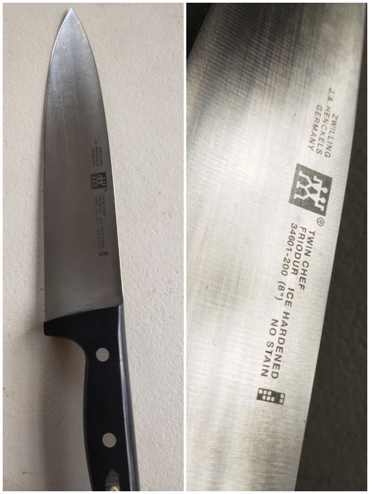 Zwilling Ja henckels 8inch chefs knife made in germany Lazada PH