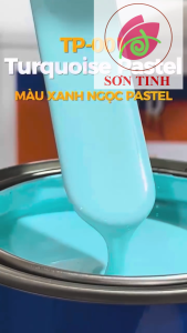 Sơn xe máy HYPER màu xanh mint (Code: TP-001) 1K sơn thơm công nghiệp
