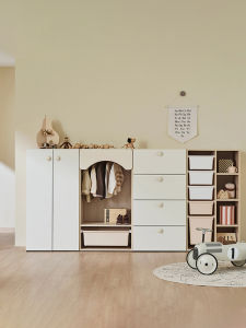 Hanssem | Solid Wood Childrens Wardrobe