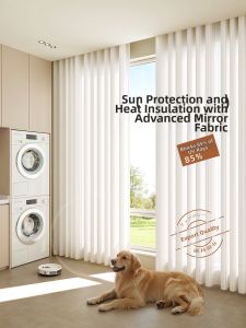 WEILAISHI | Sunscreen Thermal Insulation Sheer Curtains Light Transmittance Nonsee-Through