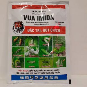 Thuốc trừ sâu Inmanda 100WP hiệu Vua Imida gói 100g hoạt chất Imidacloprid 100g/kg Diệt sạch chích hút bọ trĩ rầy nâu rầy xanh rêp sáp ( Vật Tư Nông Nghiệp HG