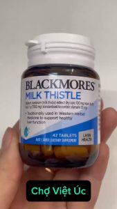 [HCM]Viên Uống Giải Độc Gan Blackmores Milk Thistle 42 Viên ÚC