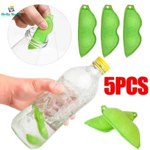 1/3/5Pcs Resuable Pea-shaped Bottle Cleaning Brush with Hanging Hole Portable Cup Small Sponge Scrubber