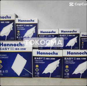Lampu LED Downlight Hannochs Easy II IBS Square Segi 7w 7watt CoolDayLight