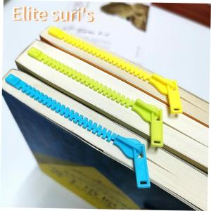 Creative Zipper Bookmark Book Marker Reading Notes Notepad M Screw Binding Durable Paper Material Business Supplies