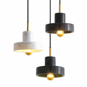 Marble Pendant Light Nordic Modern E27 LED Pendant Lamp Indoor Lighting Home Decor For Dining Room Bedroom Living Room Light