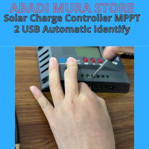 COD KIRIM CEPAT HXC Solar Charge Tenaga Surya 10A 20A 30A Controller MPPT 2 USB Automatic Identify 12V/24V - HXC3