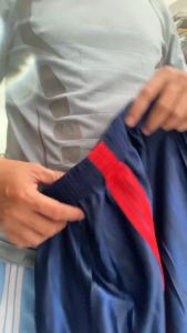 Quần đùi sọt nam từ 50-70kg thể thao mặc nhà thun bóng phối 3 sọc - QN03