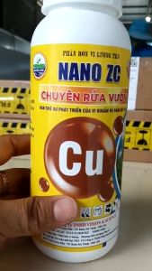 NANO ĐỒNG Chitosan Chuyên Rửa Vườn Tẩy Rong Rêu Nấm Khuẩn