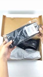 Sepatu casual slipon loafer formal pria full kulit sapi