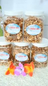 (FREESHIP)Hủ 500gr Mứt gừng sợi tắc mè đậu phộng