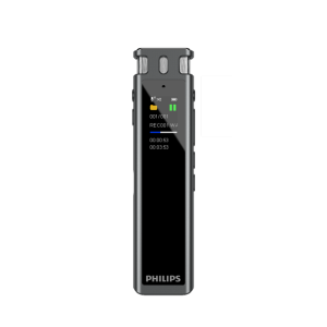 Philips | Text Converting Noise Cancelling High Capacity External Playback Voice Recorder