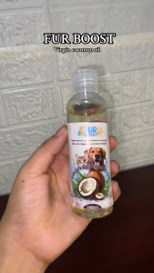 100ml 250ml Furboost Virgin Coconut Oil Pet Healthy Natural Supplement Boost Skin Coat Support