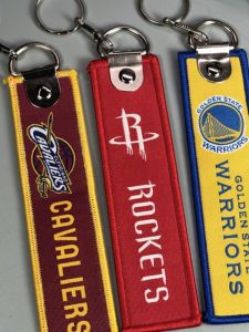 Vật dụng quà tặng bóng rổ NBA: Houston Rockets Dallas Mavericks Cleveland Cavaliers Móc khóa dây điện thoại di động Sử dụng tại nhà