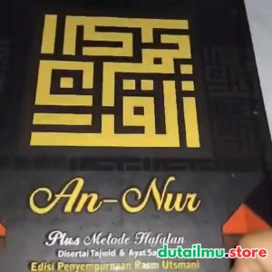 AN NUR Alquran A5 15 Baris Khot Utsmani Plus Metode Terjemahan