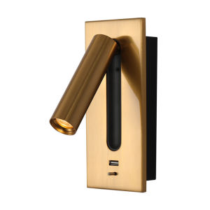 Bedroom Wall lamp Modern Interior wall Light with USB Charging Decoration for bedside Reading Lighting hotel headboard 3W LED