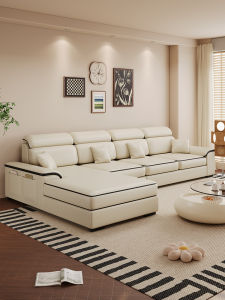 Slandi | Cream Style Luxury Straight Sofa