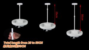 【With Remote Control】 Ceiling Fan With Light 48W Dimmable 360° Rotation Strong Wind LED E27 Screw Bedroom Silence Fan Light Chandelier Ceiling Light With Fan For Living Room Fans Light For Balcony Kitchen Dining Room