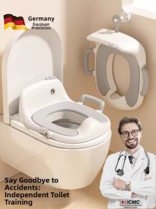 Kids 6+ Toilet Training Seat with Footstool