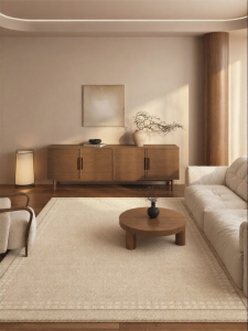 XIANGSU | Cream Style High-end Easy Clean Carpet