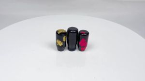Racing Universal Forged Fiber Gear Shift Knob Cylindrical And Spherical Shift Knob For Most Car Decorations Accessories