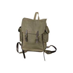 MeiYang Gold Rush Double Shoulder Bag Worn Canvas Oil Wax Feel Fashionable European Style Large Size Pure Color Casual Bag